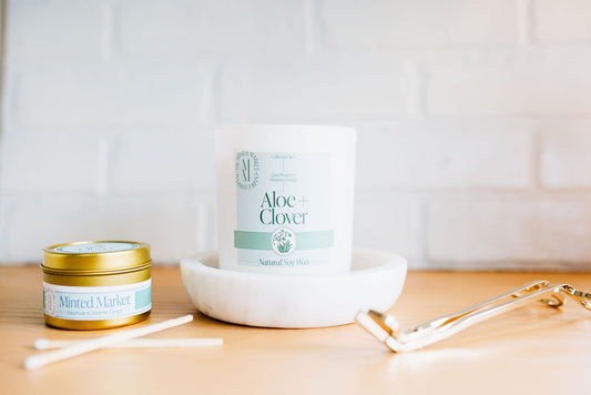Aloe + Clover Candle