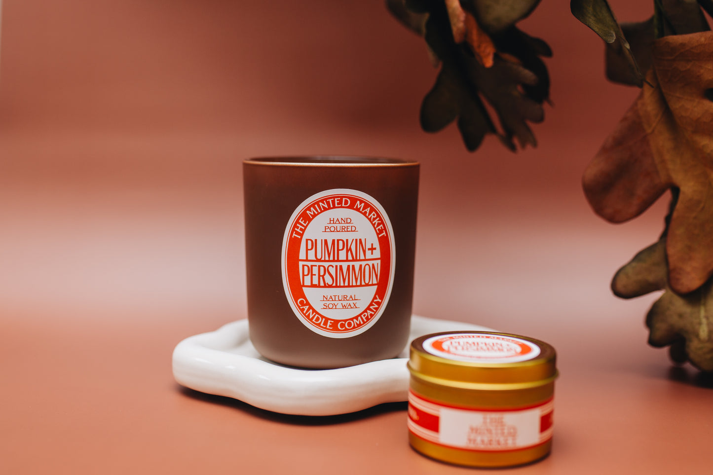 Pumpkin + Persimmon Candle