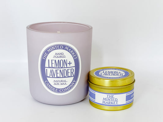 Lemon + Lavender Candle