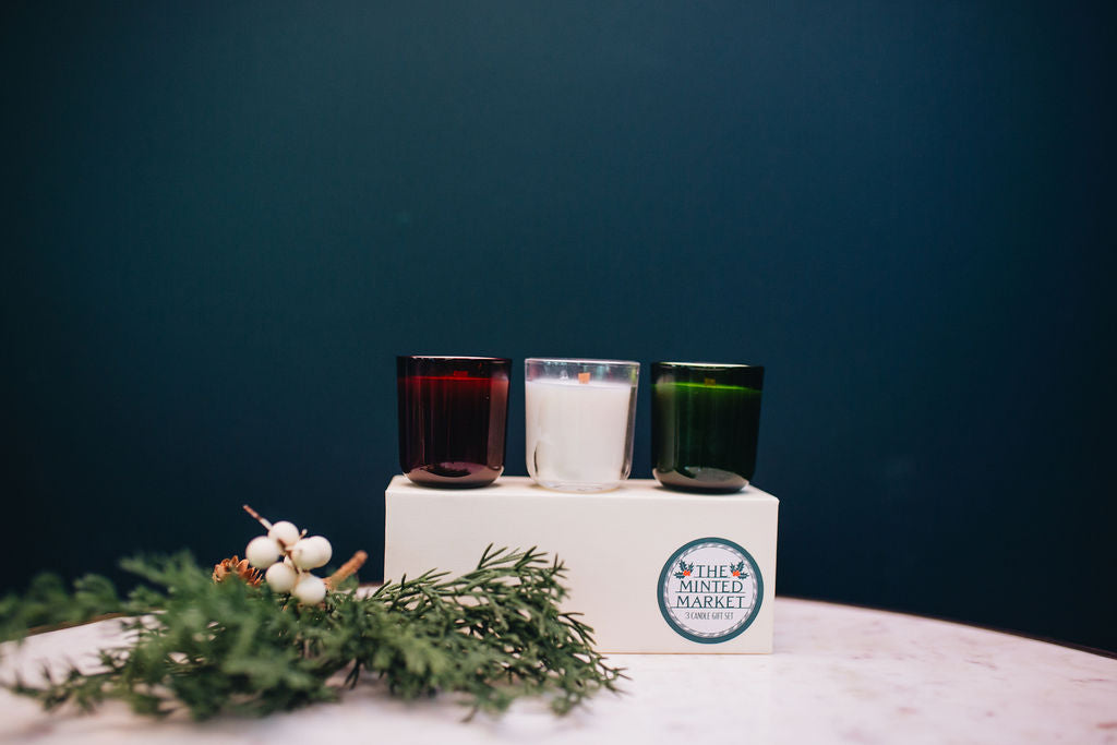 Holiday Candle Trio Gift Box