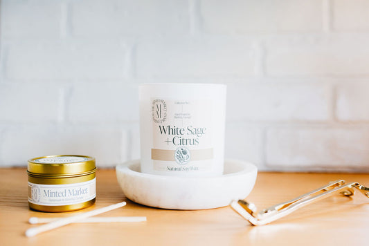 White Sage + Citrus Candle